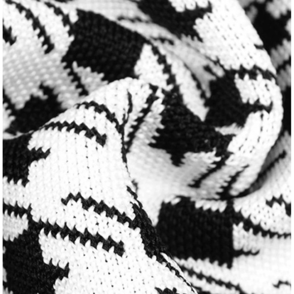 CHIC THE BRAND.Black and White Gingham Bikini with High-Waisted Bottoms - Picture 15 of 16